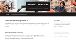 Desktop Screenshot of behangtrends.nl